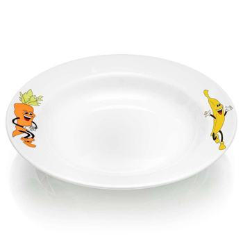 Assiette creuse en porcelaine Modermo Kids 22,5 cm | MODERMO MP055