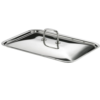 Couvercle en acier pour rôtissoire 25x18 cm | PINTINOX 548128