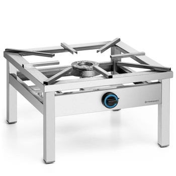 Tabouret de cuisine à gaz 1 brûleur, 5 kW, 60x60x38 cm | FORGAST FG09416