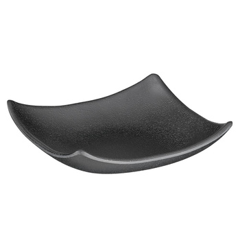 Bol ZEN, mélamine, noir, 10,5x10,5x3 cm, 60 ml | APS 83727