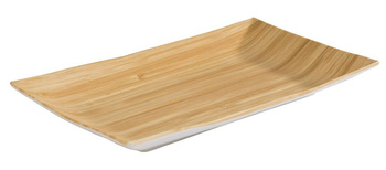 Plateau de présentation BAMBOO, en mélamine, 34,5x21,5x3 cm | APS 84808