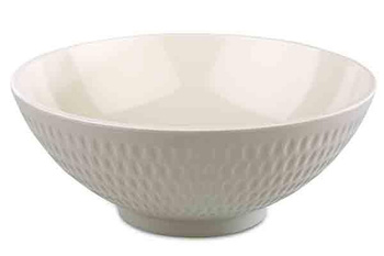 Bol ASIA PLUS, mélamine, blanc - gris, 20x8 cm, 1,1 l | APS 15404