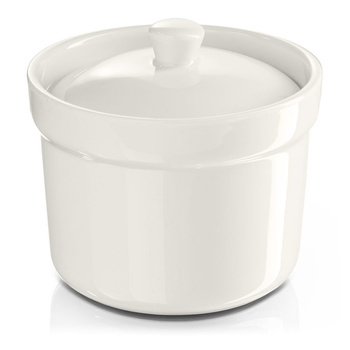 Sucrier avec couvercle en porcelaine Prima 10,16 cm | MODERMO MP002
