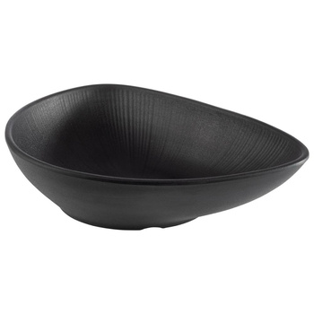 Bol NERO, mélamine, noir, 28x22x7 cm, 800 ml | APS 85077