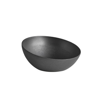 Bol FROSTFIRE, en aluminium avec revêtement, 26,5x12 cm, 1,9 l, noir | APS 30016