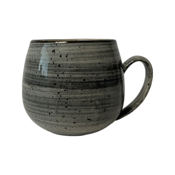 Tasse Oskar Still Rustic grise 0,4 l | KERA CERAMIKA 1.34/R.SZ
