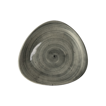 Assiette plate Delta Rustic gris 26 cm | KERA CERAMIKA 15.3/R.GRIS