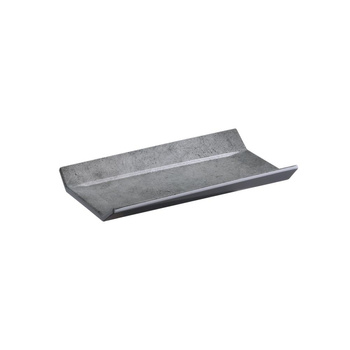 Plateau CONCRA GN 1/3, en mélamine, gris, 32,5x17,6x3,5 cm | APS 84402