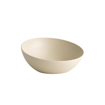 Bol FROSTFIRE, en aluminium avec revêtement, 26,5x12 cm, 1,9 l, beige | APS 30017