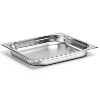 Bac GN 2/3 4 cm éco en acier inoxydable | FORGAST FG06234V1