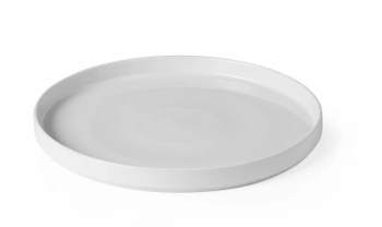 Assiette à bord haut Oslo, blanc - Ø 28 cm | HENDI 768754