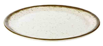 Assiette STONE ART en mélamine, 30x2 cm | APS 84512