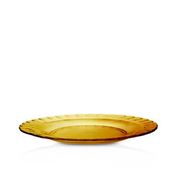 Assiette plate PICARDIE AMBER, Ø 23 cm | DURALEX 3023DF06A1111