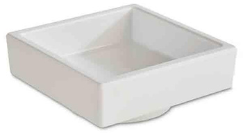 Bol ASIA PLUS, mélamine, blanc, 7,5x7,5x3 cm, 50 ml | APS 15473