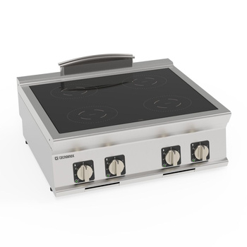 Cuisinière à induction 4 zones réglable | TECNOINOX 716167
