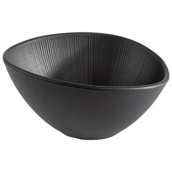 Bol NERO, mélamine, noir, 19x16,5x9 cm, 500 ml | APS 85093
