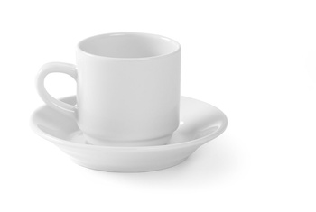 Tasse en porcelaine OPTIMA - contenance 90 ml | HENDI 770900
