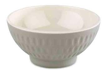 Bol ASIA PLUS, mélamine, blanc - gris, 9,5x4,5 cm, 130 ml | APS 15401