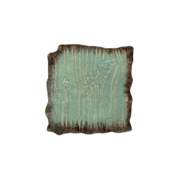 Assiette plate rectangulaire Moku agate 21 x 21 cm | KERA CERAMIKA 16.3/C.AG