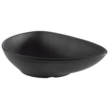 Bol NERO, mélamine, noir, 23x18x5 cm, 600 ml | APS 85076