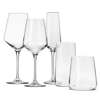 Ensemble de verres à vin et de verres de la collection Avant-Garde, 20 pièces | KROSNO FKP1584000001010