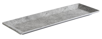 Plateau CONCRA, en mélamine, gris, 31x10,5x1,5 cm | APS 84824