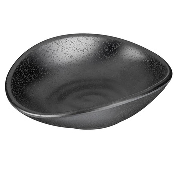 Bol ZEN, mélamine, noir, 13x11x3,5 cm, 100 ml | APS 83728