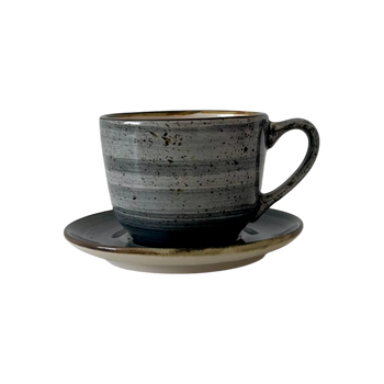 Tasse Bel 280 ml Still Rustic gris | KERA CERAMIKA 2.3.4/F/R.GRIS