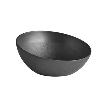 Bol FROSTFIRE, en aluminium avec revêtement, 32,5x14 cm, 1,9 l, noir | APS 30011