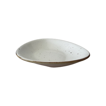 Assiette creuse Delta Rustic crème 24 cm | KERA CERAMIKA 15.7/R.K