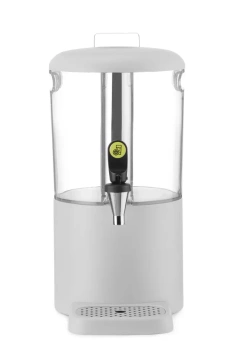 Distributeur de jus, 4 l UNIQ, conçu par Robert Bronwasser, blanc, 315x211x(H)431mm | HENDI 425046