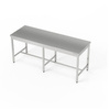 Table de travail centrale en acier inoxydable 190x70x85 cm | FORGAST