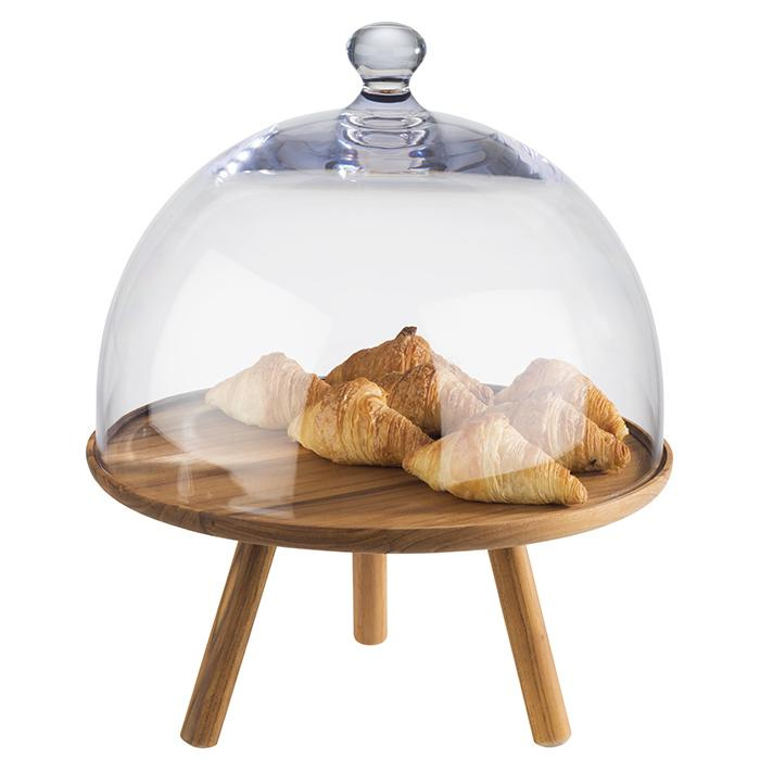 Présentoir buffet ACACIA, 30,5x30,5x15 cm | APS 15621