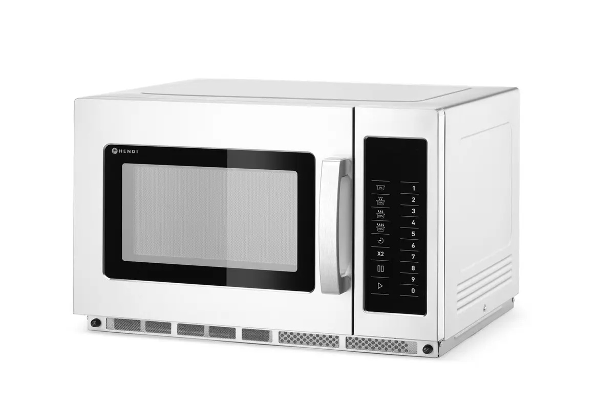 Four à micro-ondes programmable, 34 l, 3 kW, acier inoxydable | HENDI 281369