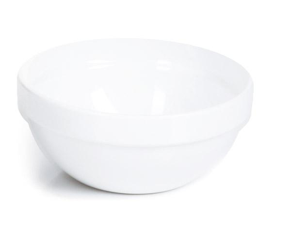 Bol CASUAL MAXI, mélamine, blanc, diamètre 23 cm | APS 83702