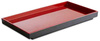 Plateau ASIA PLUS GN 1/3 en mélamine, rouge et noir, 32,5x17,6x3 cm | APS 15457