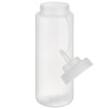 Distributeur pour sauces froides avec bouchon, transparent, 1,02 l | APS 93259