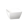 Bol FRIENDLY en PET, blanc, 12,5x12,5x6 cm, 400 ml | APS 79002