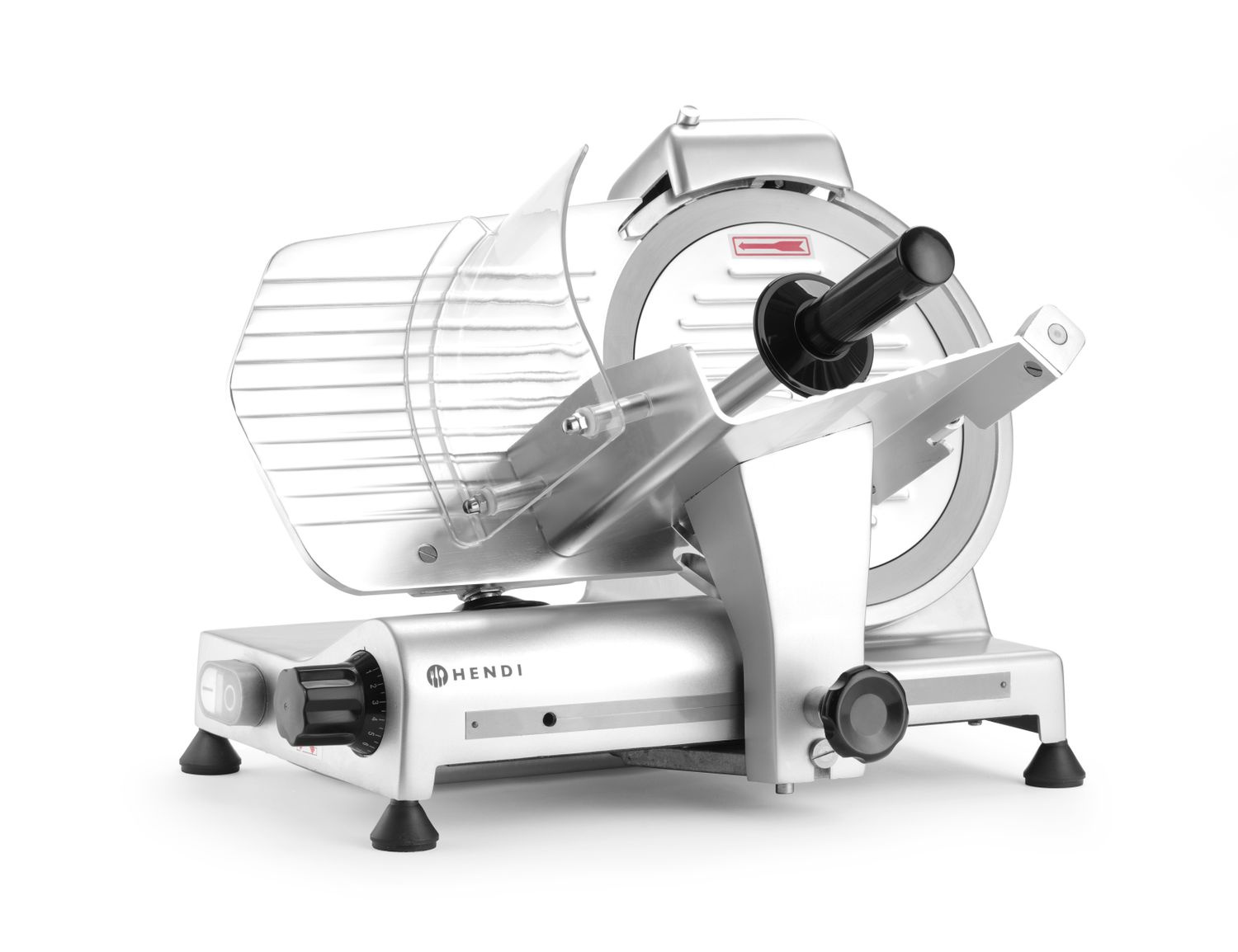 Trancheuse à charcuterie Kitchen Line 250, 0-12 mm, diamètre de lame 25 cm, 230 V | HENDI 210000