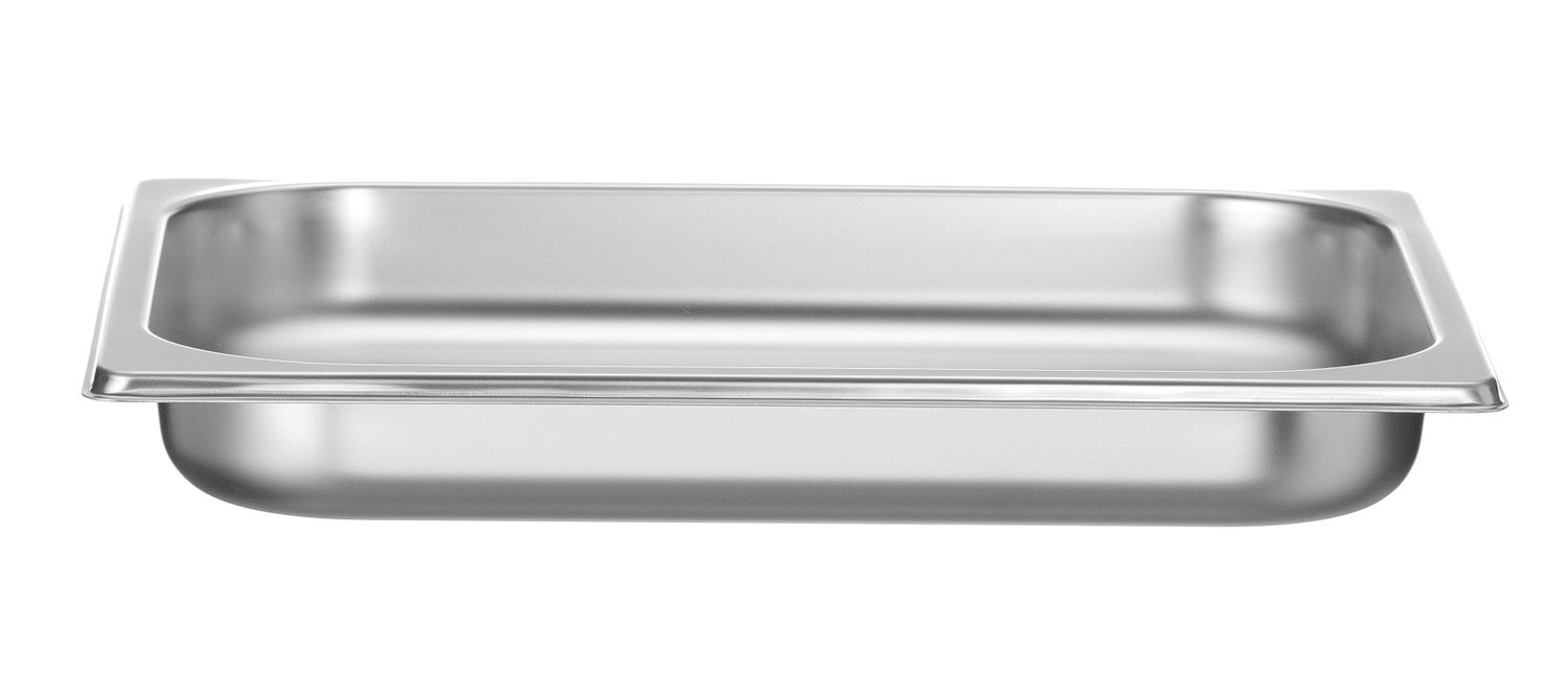 Bac GN 1/2 prof. 4 cm en acier inoxydable PROFI LINE | HENDI 801444