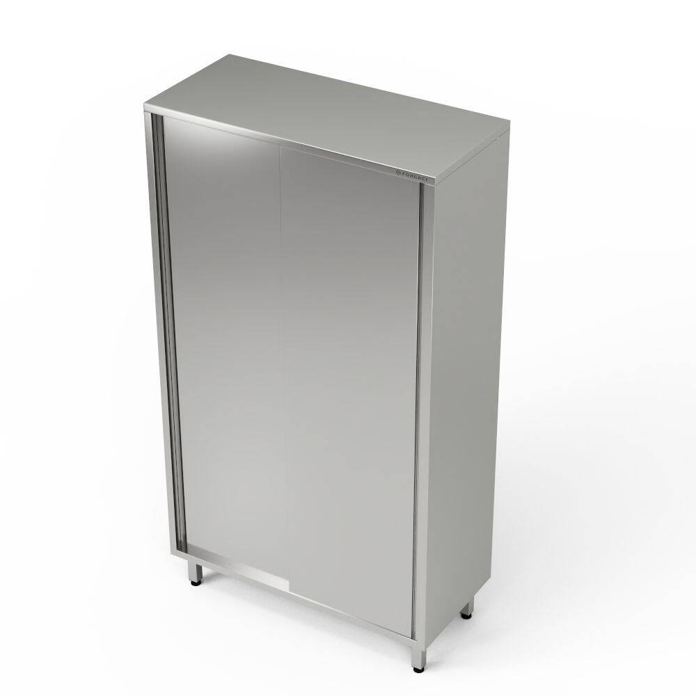 Armoire traversante en acier inoxydable 140x50x200 cm | FORGAST