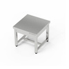 Support de casseroles en acier inoxydable 50x50x45 cm | FORGAST FG01630/500/500/450