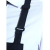 Tablier imperméable Basic à bretelles avec boucle 72 x 86 cm noir | KARLOWSKY BLS 7-1-Stck