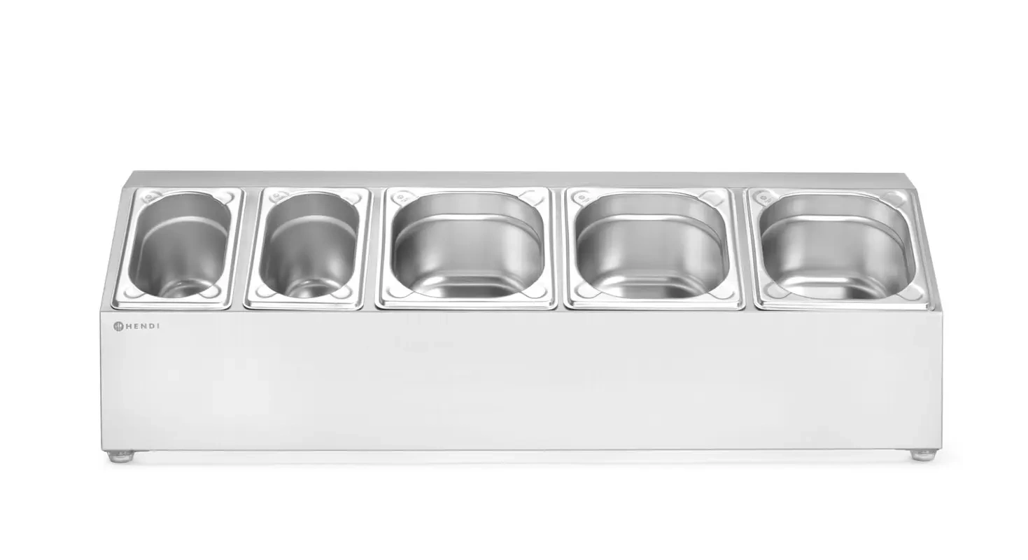 Support pour bacs GN 3 x 1/6 et 2 x 1/9 | HENDI 820049