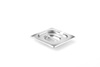 Couvercle en acier pour GN 1/6 PROFI LINE avec encoche pour louche | HENDI 805152