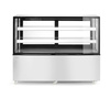 Vitrine réfrigérée 2 étagères 510 l, refroidissement dynamique, LED | ARKTIC 233375