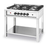 Cuisinière gastronomique à gaz 5 brûleurs, 14,3 kW | HENDI 225806