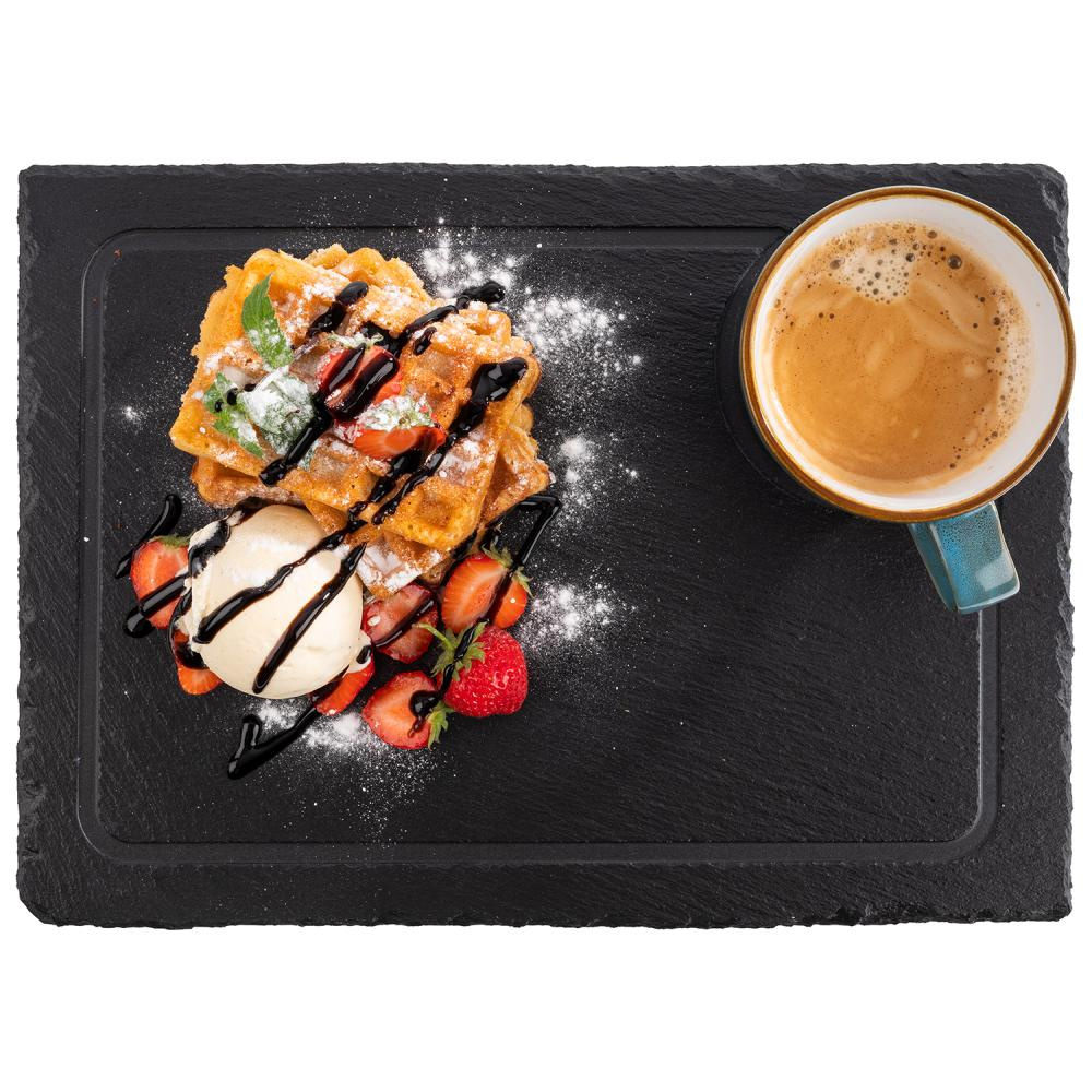 Plaque en ardoise MORRA, 33x24x1 cm | APS 947
