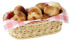 Panier en polypropylène PROFI LINE, ovale, beige clair 19x12x6 cm | APS 50624