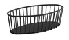 Panier SVART, noir, 20x8 cm | APS 30421